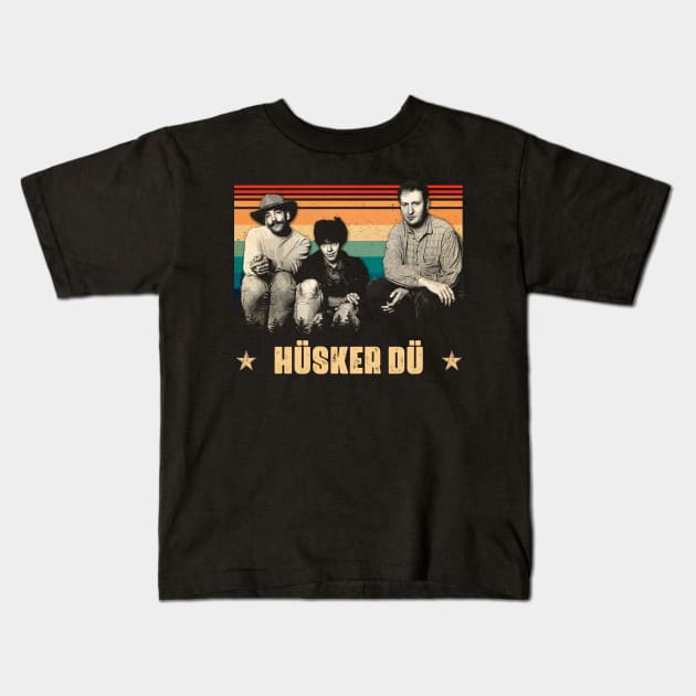 Husker Du Resonance Shaping The Indie Scene On Screen Kids T-Shirt by Insect Exoskeleton